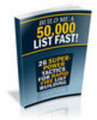 Thumbnail *new* Build Me a 50,000 List, Fast Report with PLR