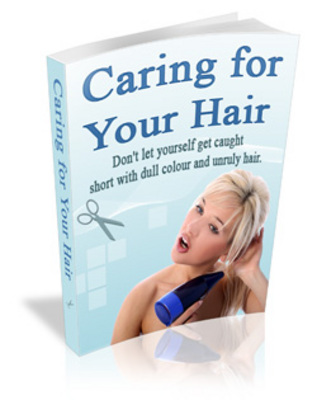 Product picture Caring For Your Hair with MRR ($77 value) *new*