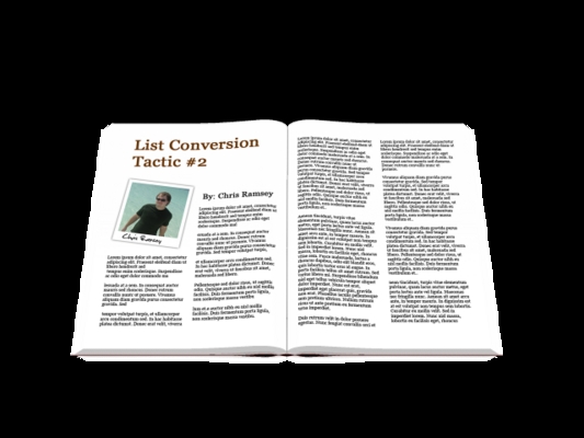 Product picture List Conversion Tactics with MRR