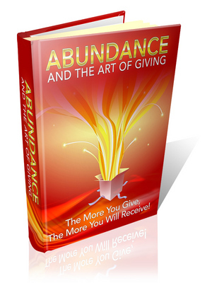 Product picture *must have*Abundance And The Art Of Giving with MRR