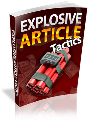 Product picture *MUST HAVE*Explosive Article Tactics with PLR