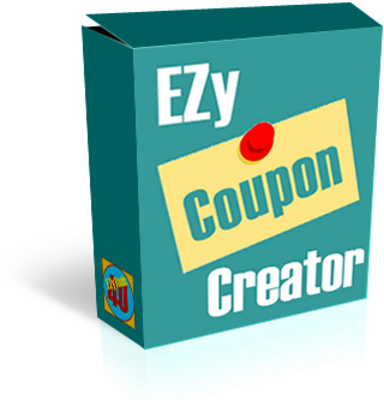 Product picture *new* Ezy Coupon Creater Software With Master Resale Right 