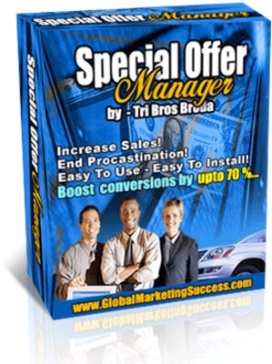 Product picture *NEW* Special Offer Manager With Master Resale Rights