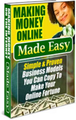 Product picture *new* Making Money Online Made Easy Special Report with PLR