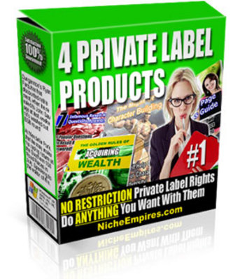 Product picture *new* 4 Private Label Business In A box with PLR