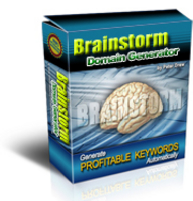 Product picture *new* Brainstorm Domain Generator Software with PLR