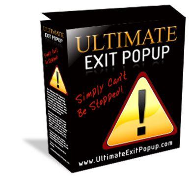 Product picture *new* Ultimate Exit PopUp Software with MRR