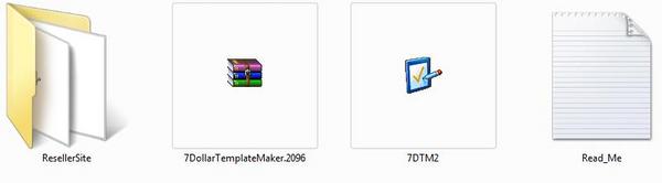 Product picture *new* 7 Dollar Template Maker with MRR