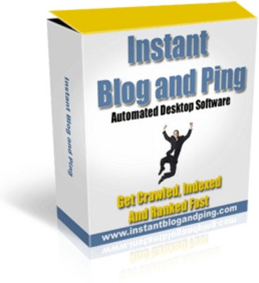 Product picture *new* Instant Blog and Ping Software with MRR