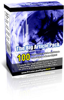 Product picture *new* 100 Big Articles Pack with MRR