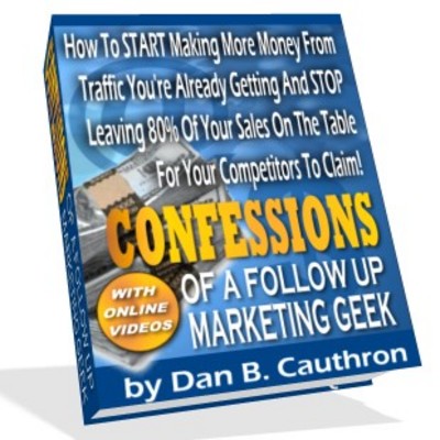 Product picture *new* Confessions of a Follow Up Marketing Geek with MRR